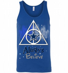 Dallas Cowboys Always Believe Harry Potter Tank - zezetee