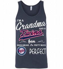 I'M A Grandma And A Minnesota Twins Fans Gift Tank - zezetee
