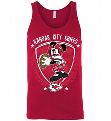 Disney Mickey Kansas City Chiefs Team Tank - zezetee