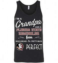 I'M A Grandpa And A Florida State Seminoles Fan Tank