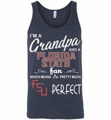 I'M A Grandpa And A Florida State Seminoles Fan (2) Tank - zezetee