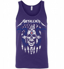 Metallica Chicago Cubs Logo Tank - zezetee
