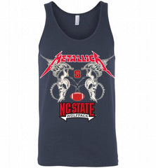 Metallica NC State Wolfpack Logo Tank - zezetee