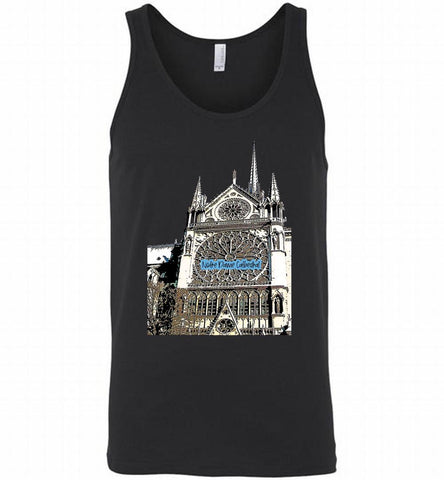 Notre Dame Cathedral Shirt Tank - zezetee