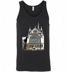 Notre Dame Cathedral Shirt Tank - zezetee