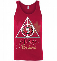 San Francisco 49ers Always Believe Harry Potter Tank - zezetee