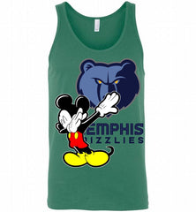 Disney Mickey Mouse Dabbing Memphis Grizzlies Tank - zezetee
