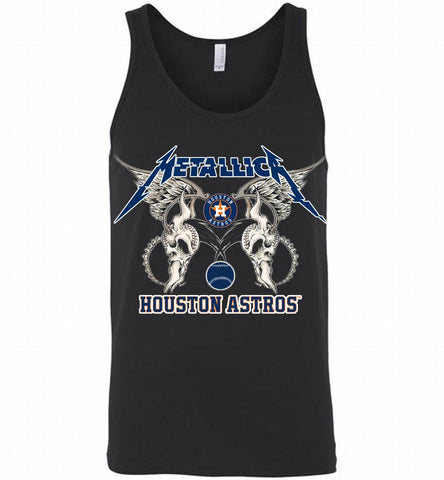 Metallica Houston Astros Logo Tank - zezetee