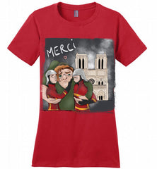 The Hunchback of Notre Dame Firefighter Paris Ladies Perfect - zezetee