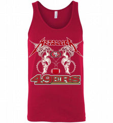 Metallica San Francisco 49ersLogo Tank - zezetee