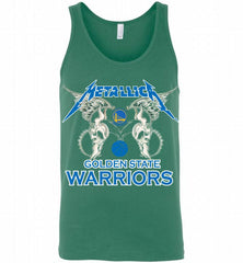 Metallica Golden State Warriors Logo Tank - zezetee