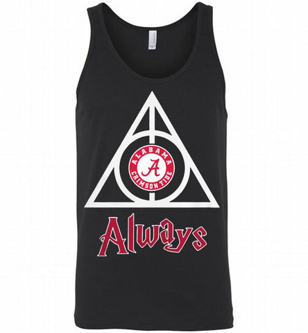 HOGWARTS ALWAYS ALABAMA CRIMSON TIDE= Tank - zezetee