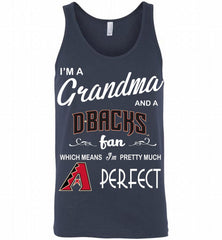 I'M A Grandma And A Arizona Diamondbacks Fans Gift Tank - zezetee
