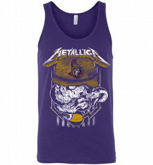 Metallica Skull Snake Ottawa Senators Tank - zezetee
