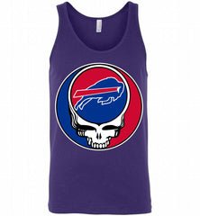 Buffalo Bills Grateful Dead Logo Band Tank - zezetee