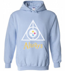 Pittsburgh Steelers deathly Hallows always trending gift Hoodie - zezetee