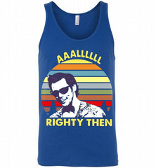 ACE VENTURA AAALLLLLL RIGHTY THEN VINTAGE Tank - zezetee