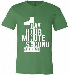 1 DAY HOUR MINUTE SECOND DONE AT A TIME Canvas USA - zezetee