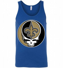 New Orleans Saints Grateful Dead Logo Band Tank - zezetee
