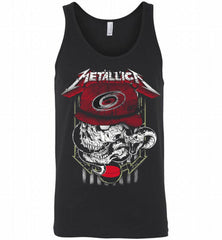Metallica Skull Snake Carolina Hurricanes Tank - zezetee