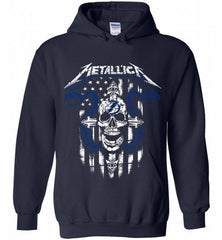 Metallica Snake Skull Tampa Bay Lightning Logo Hoodie - zezetee