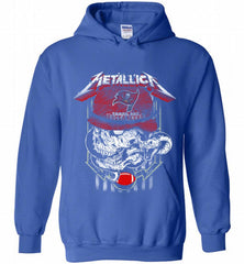 Metallica Skull Snake Tampa Bay Buccaneers Hoodie - zezetee