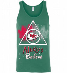 Kansas City Chiefs Always Believe Harry Potter Tank - zezetee
