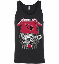 Metallica Skull Snake Arizona Cardinals Tank