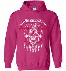 Metallica St Louis Eagles Logo Hoodie - zezetee