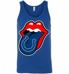 Indianapolis Colts  x The Rolling Stones Logo Tank - zezetee