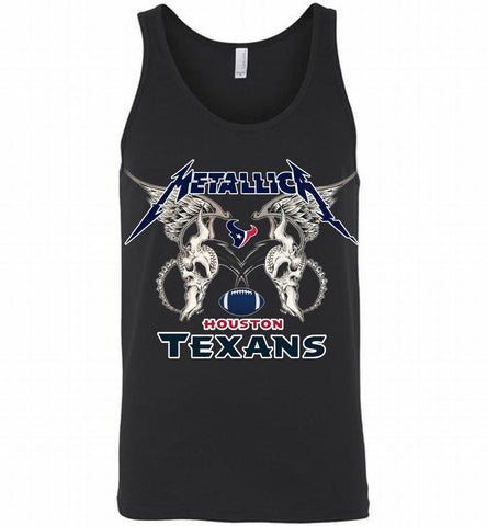 Metallica Houston Texans Logo Tank - zezetee