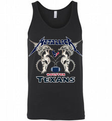 Metallica Houston Texans Logo Tank - zezetee