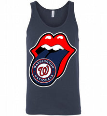 Washington Nationals  x The Rolling Stones Logo Tank - zezetee