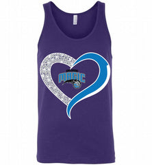 Orlando Magic In Diamond Heart Tank - zezetee