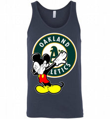 Disney Mickey Mouse Dabbing Oakland Athletics Tank - zezetee