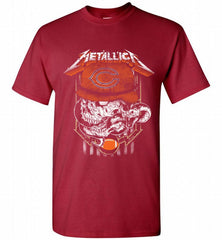 Metallica Skull Snake Chicago Bears Shirt - zezetee