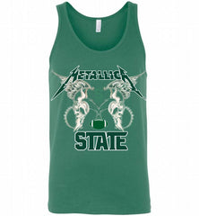 Metallica Michigan State Logo Tank - zezetee