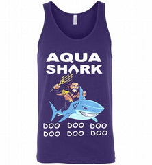 AQUAMAN SHARK DOO DOO DOO DOO DOO DOO DOO Tank - zezetee