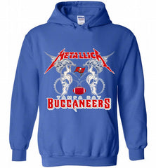 Metallica Tampa Bay Buccaneers Logo Hoodie - zezetee