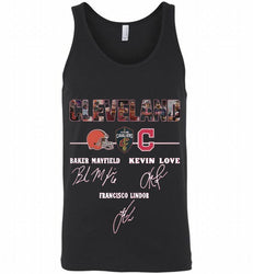 CLEVELAND BAKER MAYFIELD KEVIN LOVE FRANCISCO LINDOR Tank