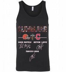 CLEVELAND BAKER MAYFIELD KEVIN LOVE FRANCISCO LINDOR Tank - zezetee