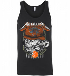 Metallica Skull Snake New York Knicks Tank