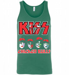 Kiss Chicago Bulls Logo Tank - zezetee