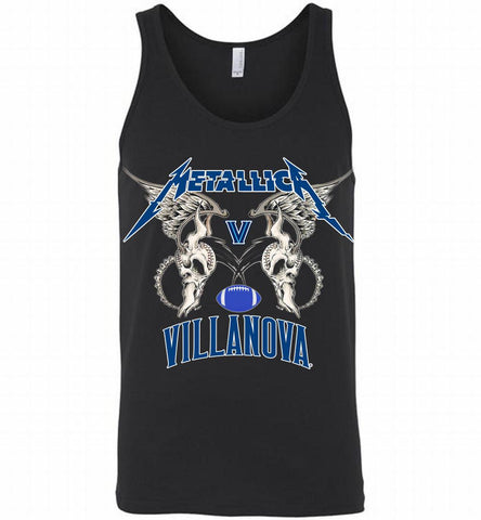 Metallica Villanova Wildcats Logo Tank - zezetee