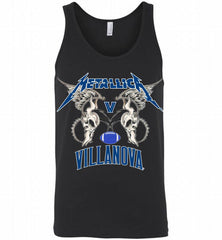 Metallica Villanova Wildcats Logo Tank - zezetee