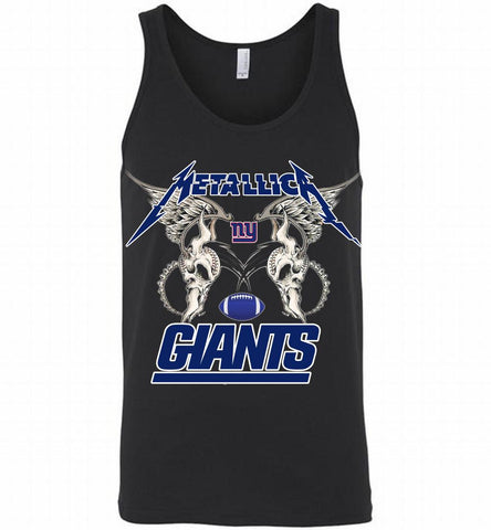 Metallica New York Giants Logo Tank - zezetee
