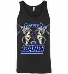Metallica New York Giants Logo Tank - zezetee