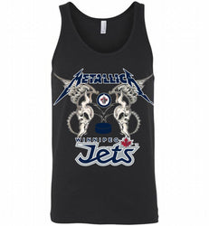 Metallica Winnipeg Jets Logo Tank