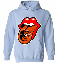 Baltimore Orioles  x The Rolling Stones Logo Hoodie - zezetee