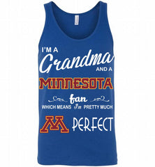 I'M A Grandma And A Minnesota Golden Gophers Fan Tank - zezetee